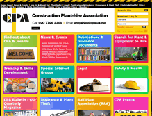 Tablet Screenshot of cpa.uk.net