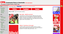 Desktop Screenshot of cpa.org.au