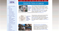 Desktop Screenshot of cpa.org.uk